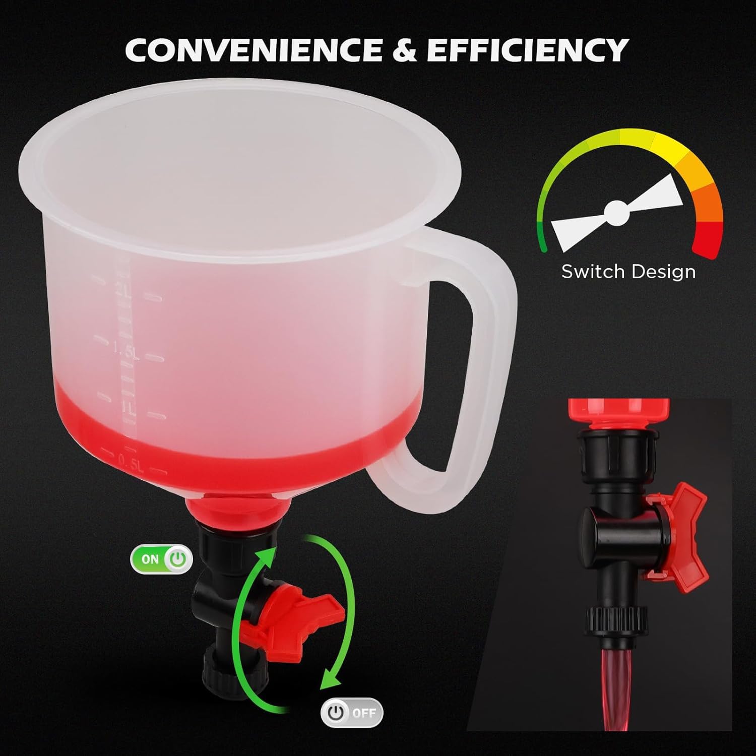 Thumbnail 6 de No-Spill Coolant Filling Funnel Kit 22pc ðŸ›