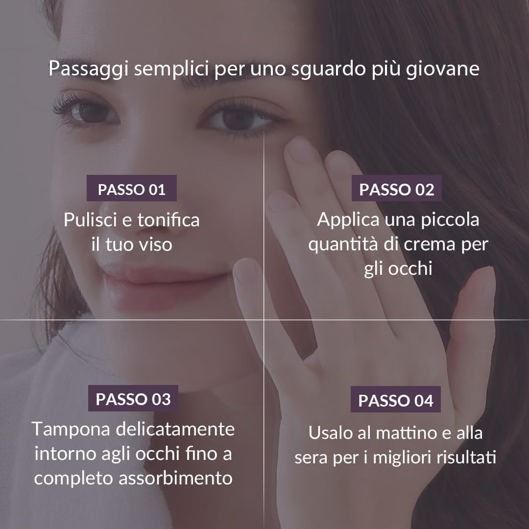 Detalle 2 de Mizon Power Firming Crema al Collagene per il Contorno Occhi (25 ml) – Collagene Marino e Elastina