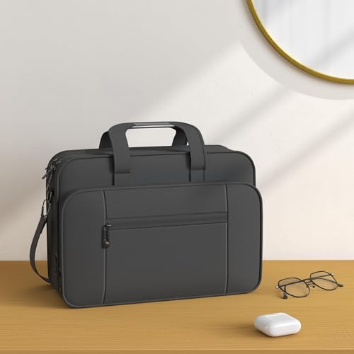 Detalle de Mancro Borsa Porta PC 17 Pollici: versatilità professionale con espansione integrata