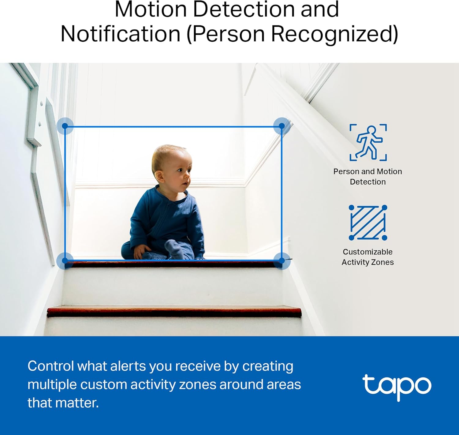 Thumbnail 5 de Tapo 1080P Indoor Security Camera for Baby Monitor C100【4-Pack】