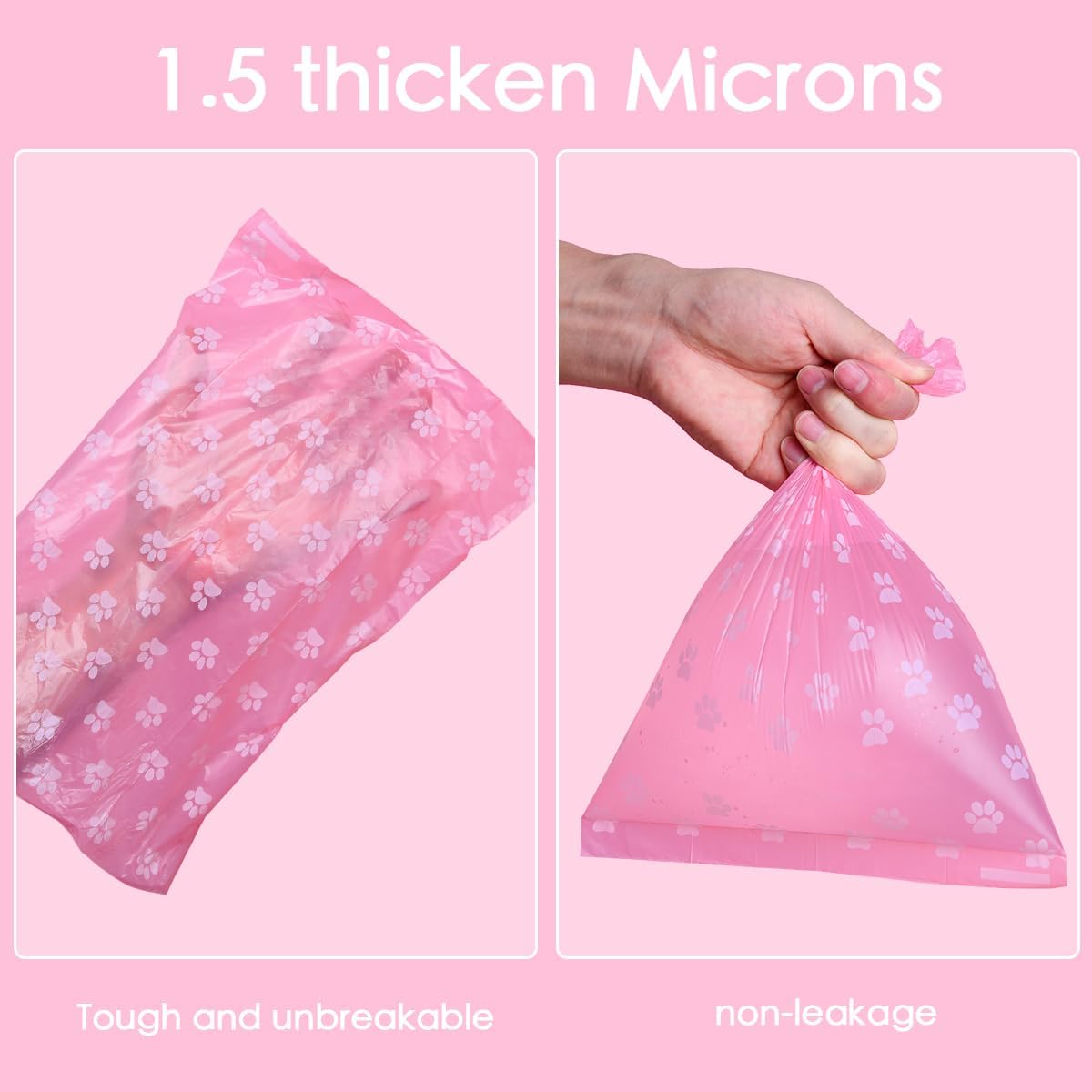 Thumbnail 5 de Ninsetinsoe Poop Bags 256-count, 9x13 inches