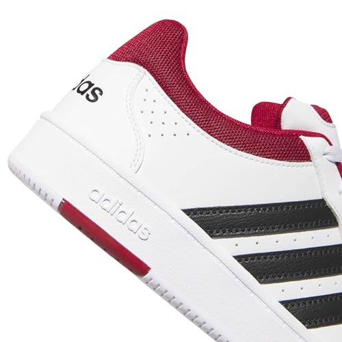 Thumbnail 6 de adidas Men's Hoops Classic Shoes – FTWR White/Team Victory Red/Core Black (4.5 UK)