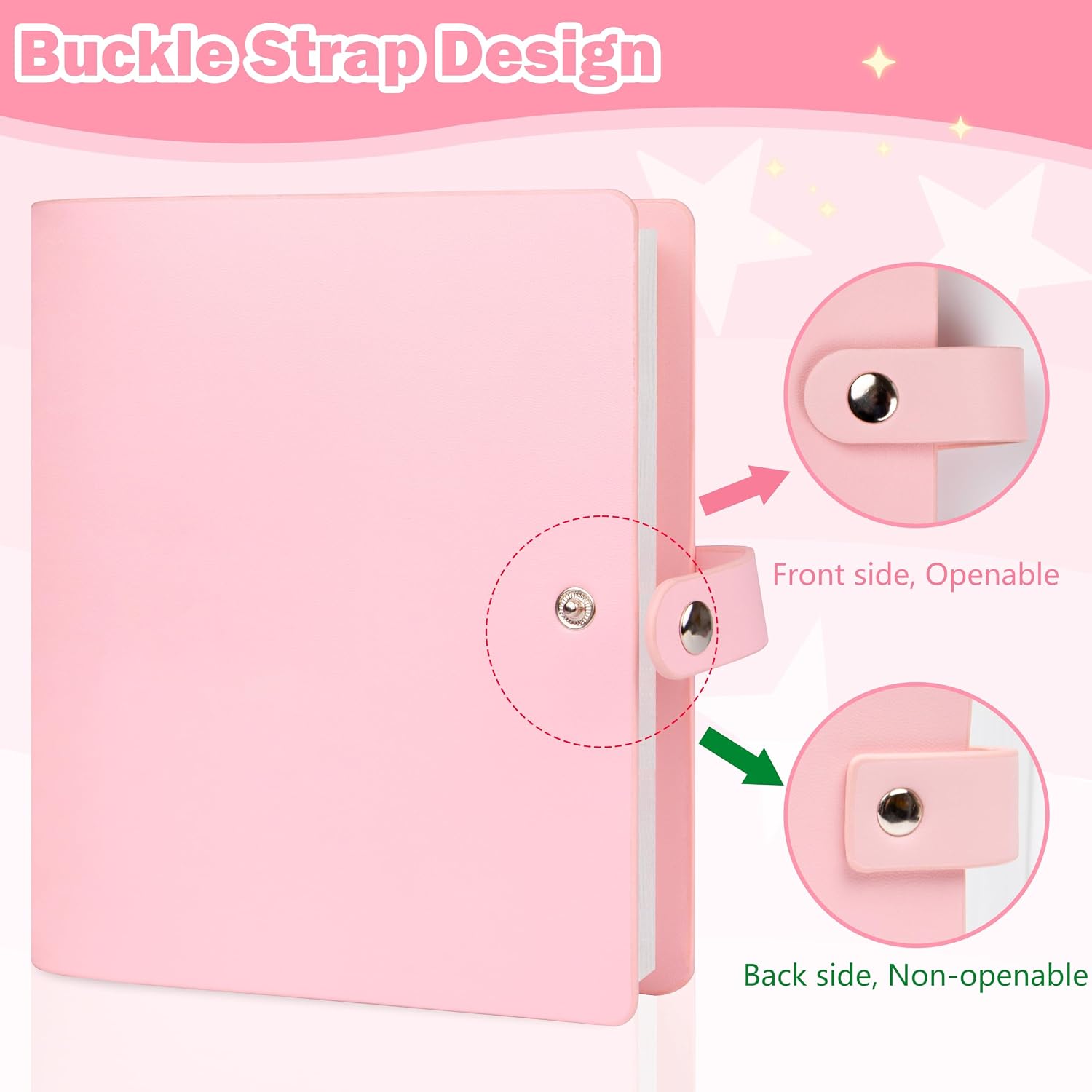 Detalle 2 de 320 Pocket Photo Album for Fujifilm Instax Mini & Other Instant Cameras (Pink)