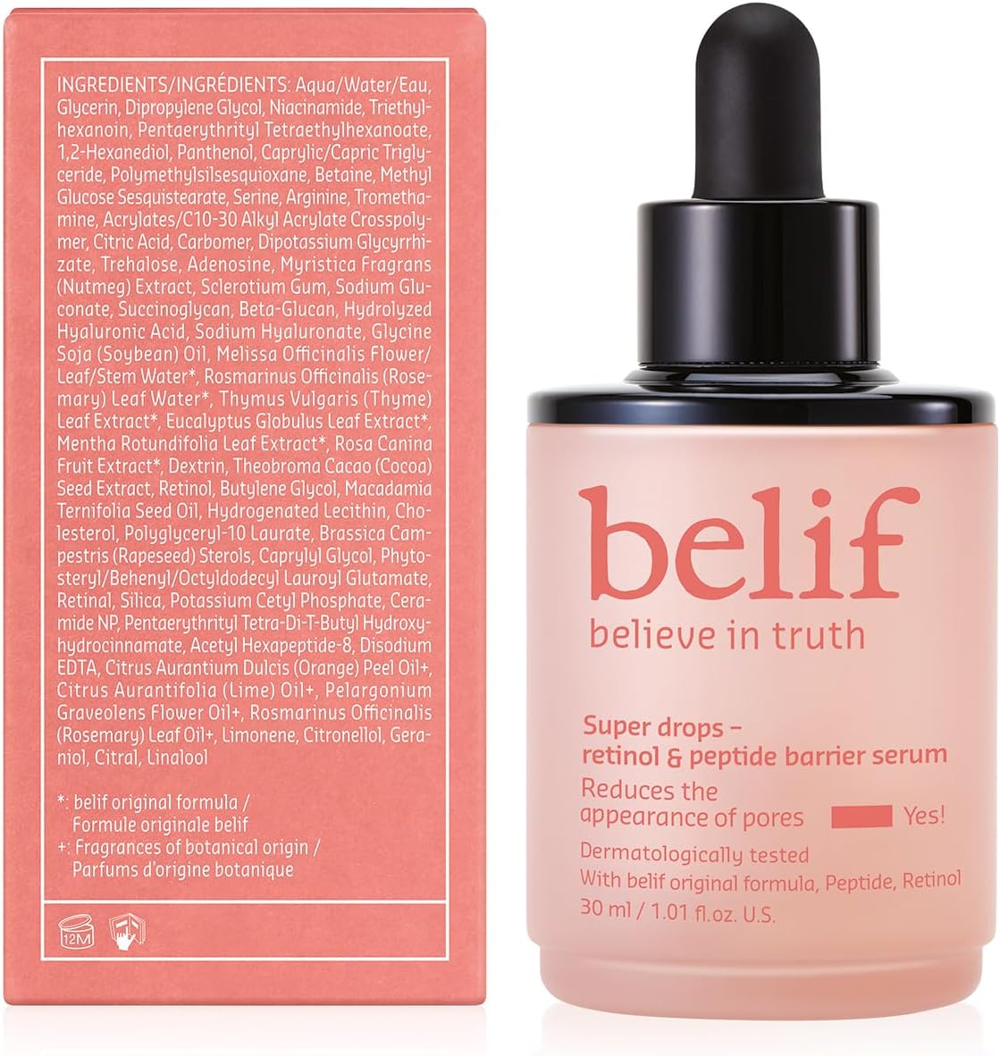 Thumbnail 6 de belif Super drops – Sérum barrière au rétinol et aux peptides : soin anti-âge raffermissant pour tous les types de peau