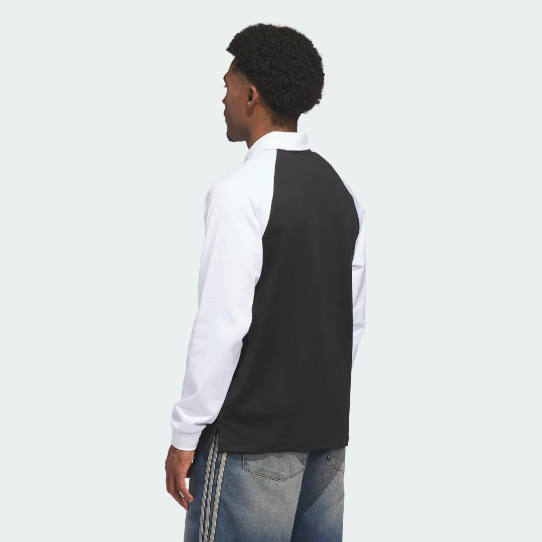 Thumbnail 3 de Camiseta Skateboarding x Tyshawn Rugby – Adidas (Negro)
