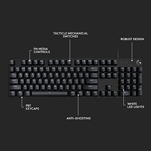 Thumbnail 6 de Logitech G413 SE Full-Size Mechanical Gaming Keyboard – Black