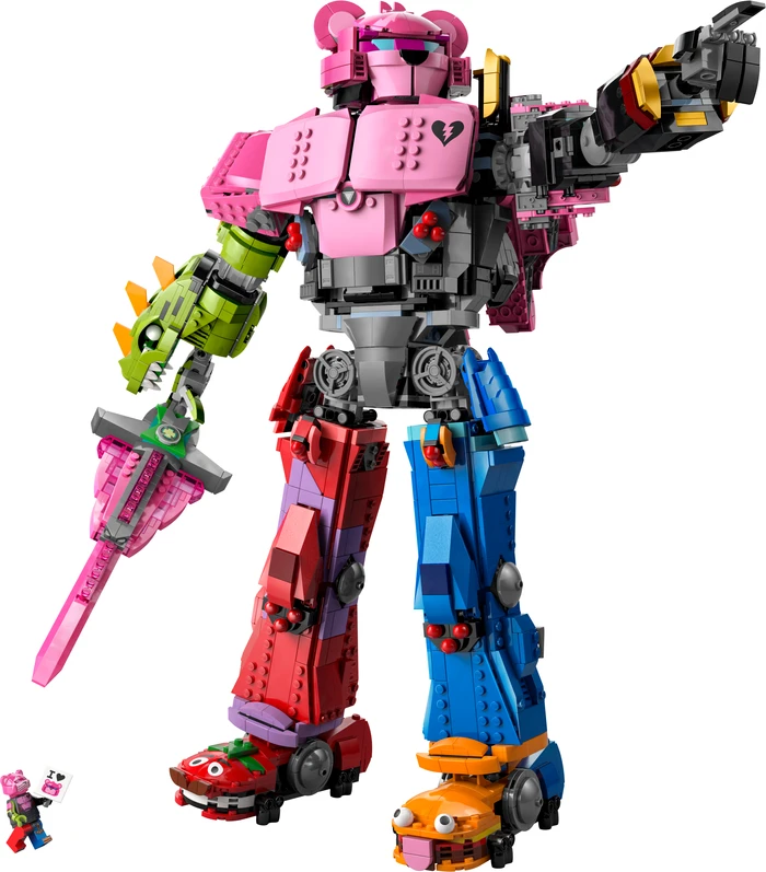 Thumbnail 4 de LEGO Fortnite Mecha-Anführer 77078 (2.503 Teile) – großer Mecha zum Bauen und Ausstellen