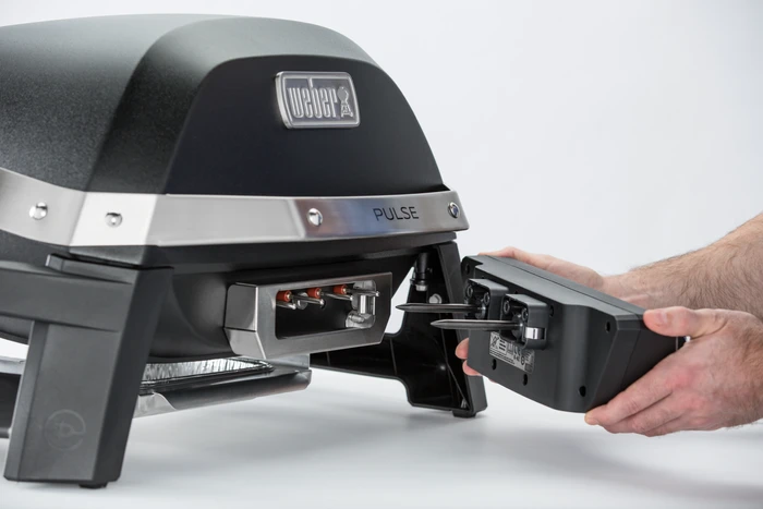 Thumbnail 2 de Weber Pulse 2000 – Elektrogrill mit App-Tracking, zwei Sensoren und zwei Grillzonen