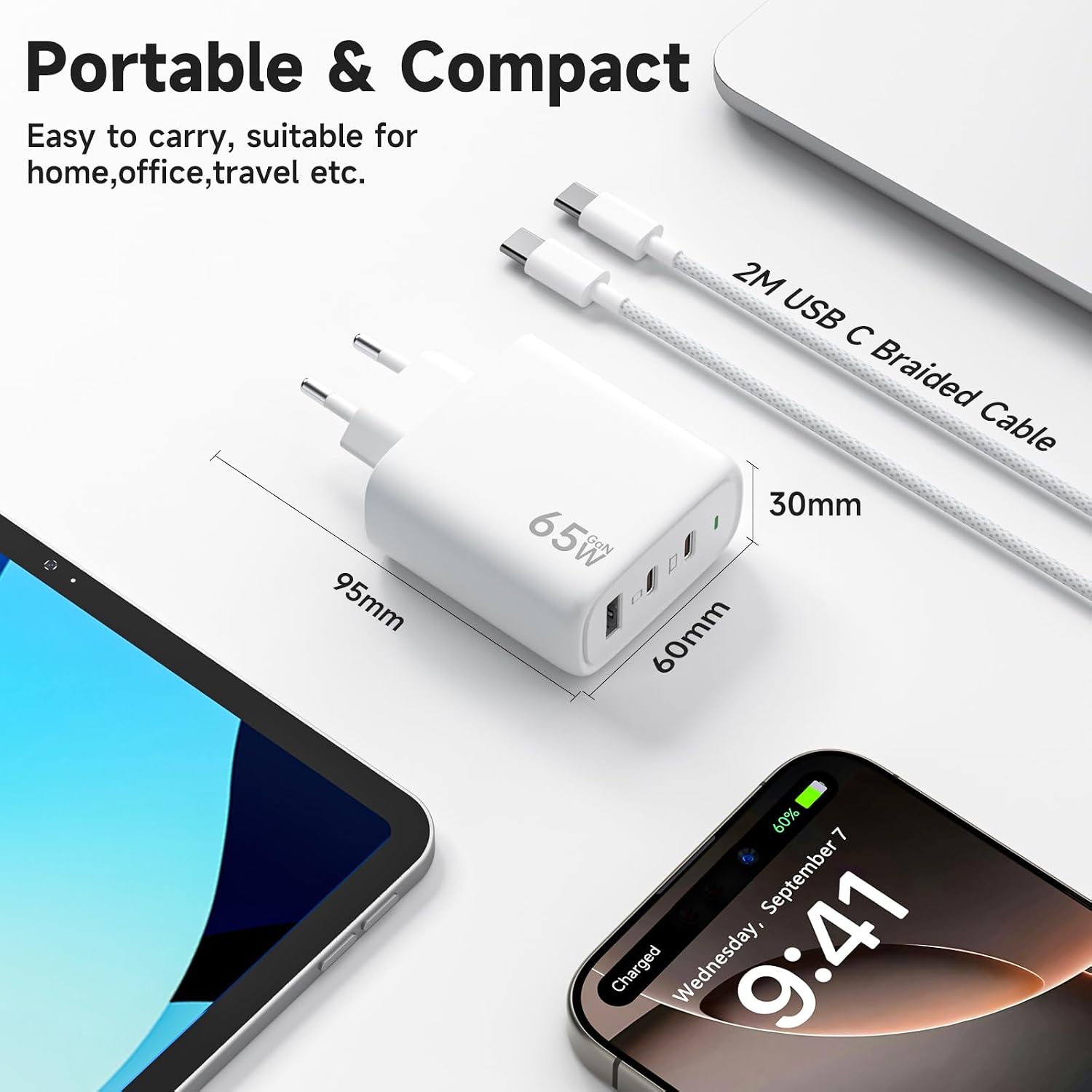 Detalle 2 de 65W GaN USB-C PPS Ladegerät