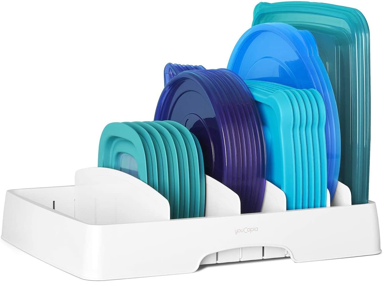 YouCopia StoraLid Adjustable Lid Organizer for Cabinets