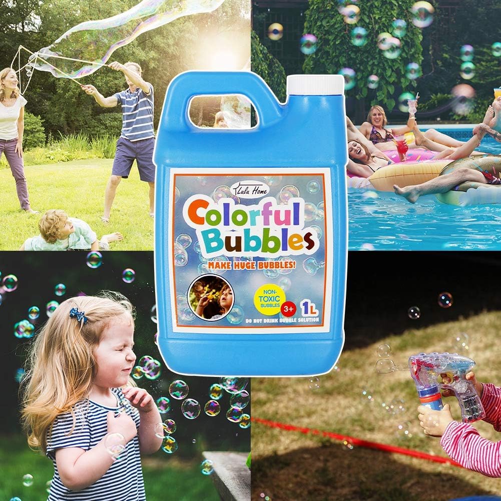 Detalle 2 de Lulu Home 1 L Concentrated Bubble Solution for Large-Scale Fun