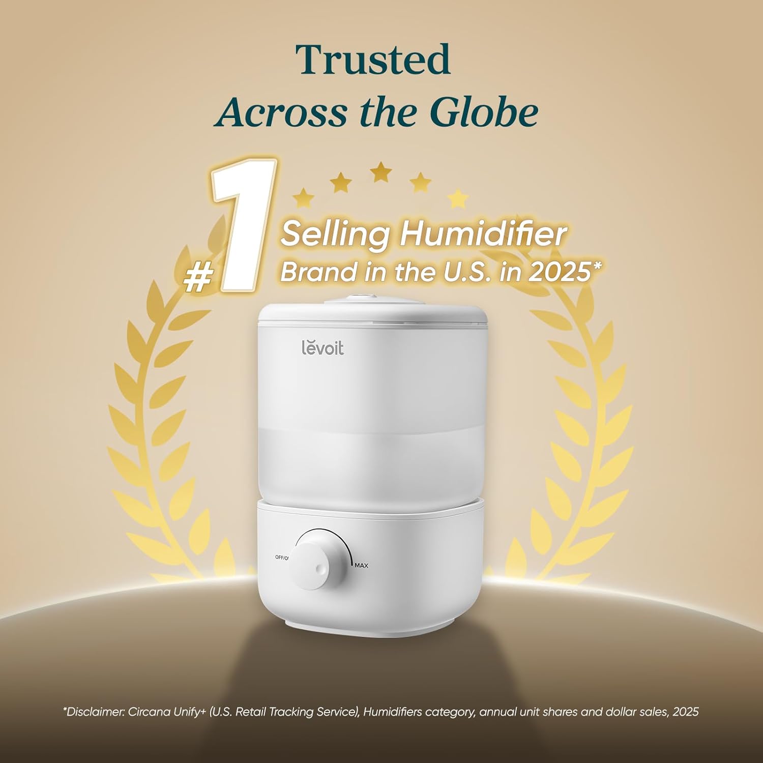Thumbnail 5 de Levoit Humidifier 2.5L with 26dB Quiet Mist