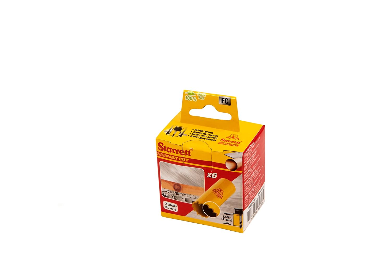 Thumbnail 4 de Starrett 20mm Bi-Metal Hole Saw Pack of 6