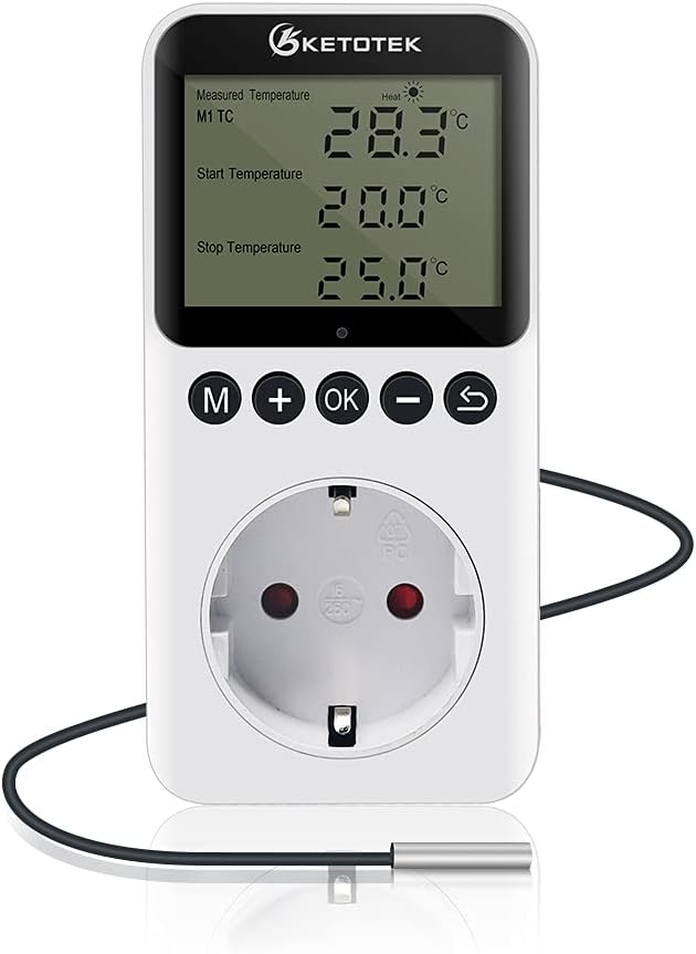 KETOTEK KT3200 Temperaturregler 230V 🔌
