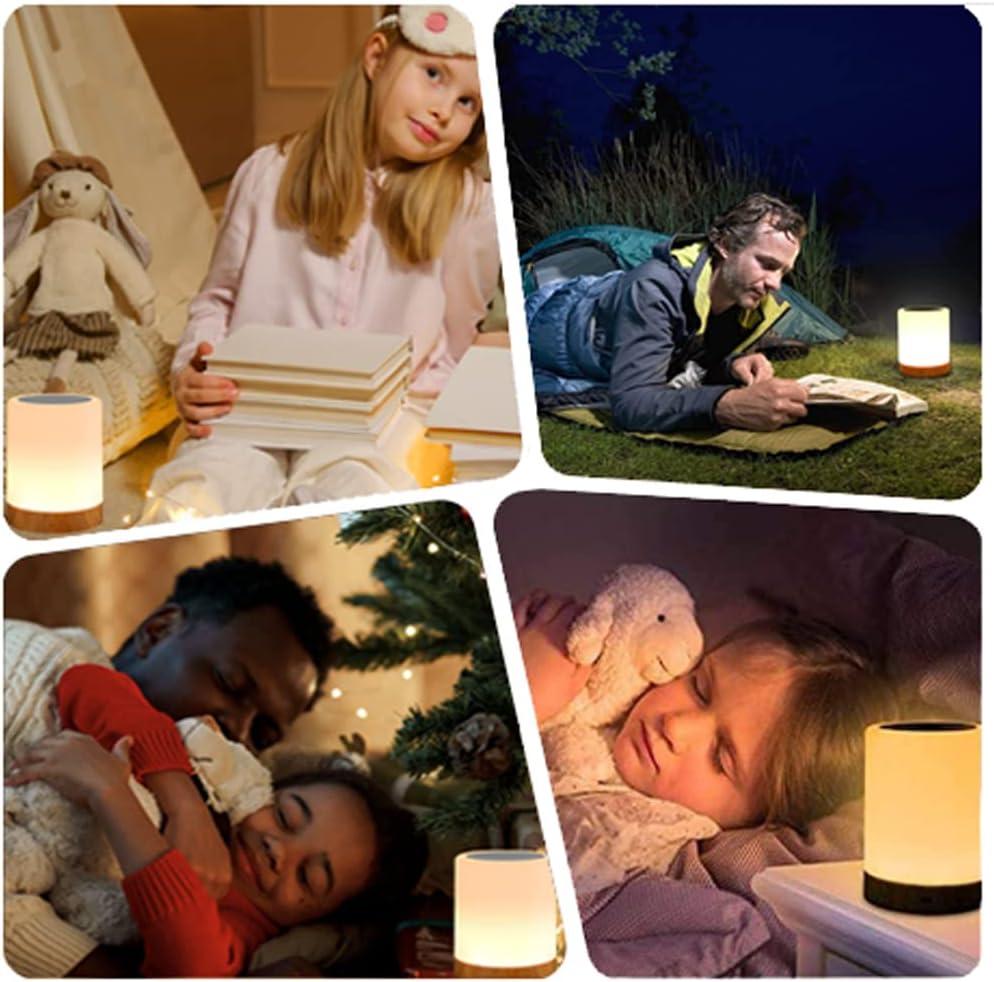Thumbnail 5 de Caxmtu LED Night Light Bedside Lamp