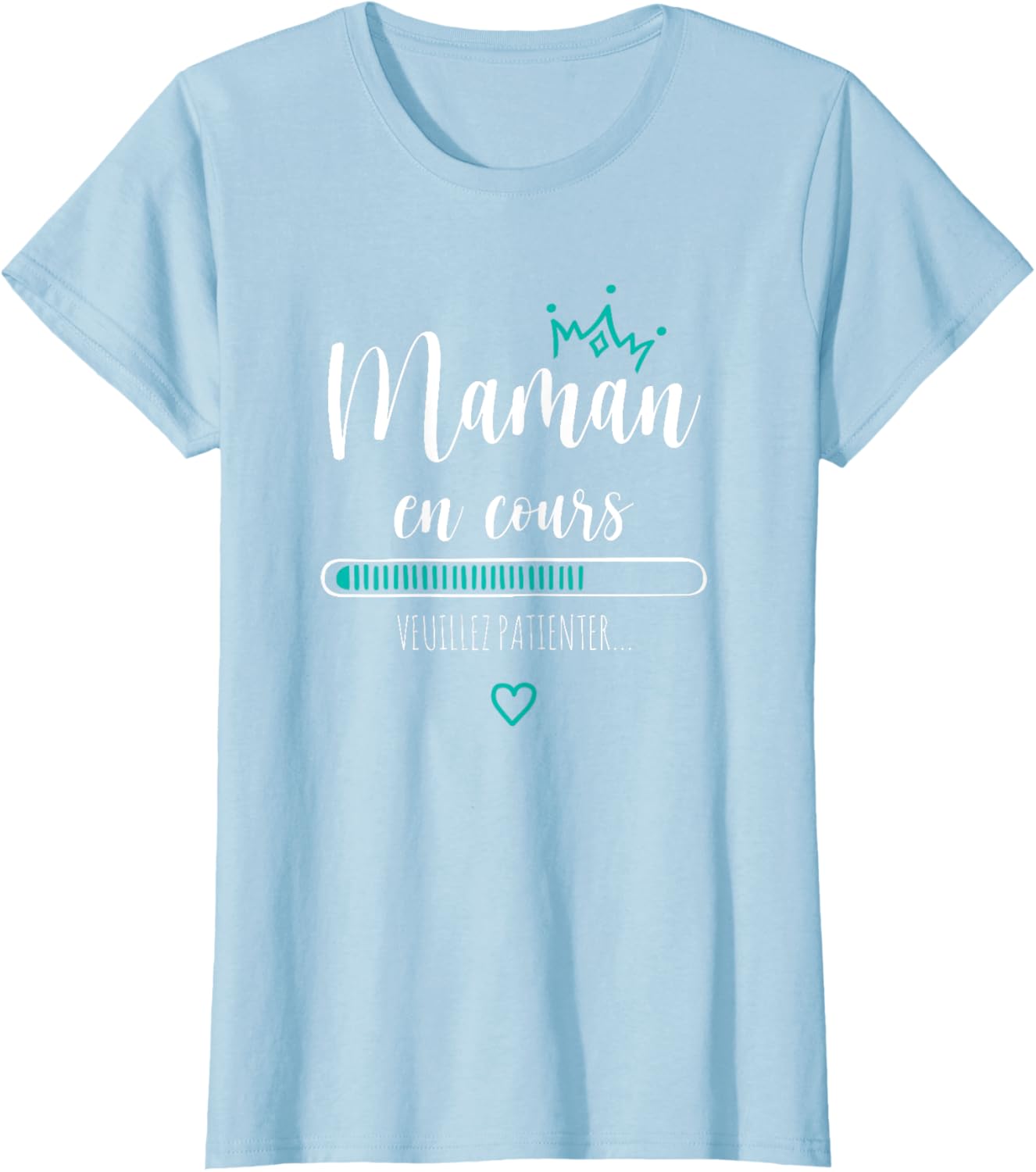 Detalle 2 de Annonce de grossesse en cours - T-shirt Future Maman 2022