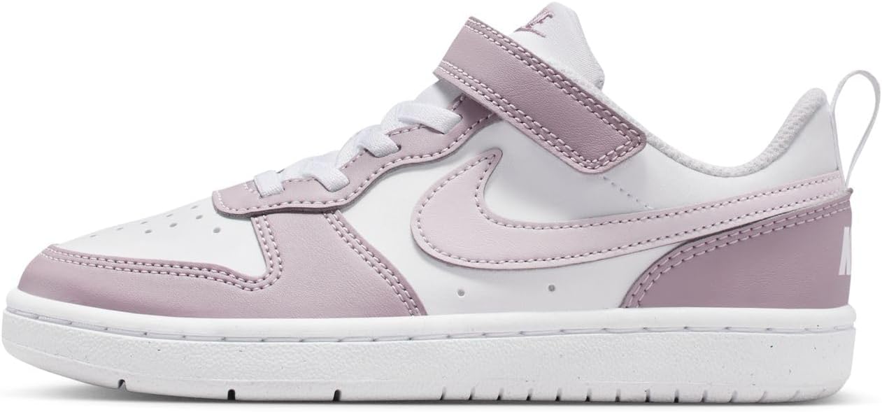 Thumbnail 6 de NIKE Court Borough Low Recraft, scarpe junior bianche con lacci, 5.5Y