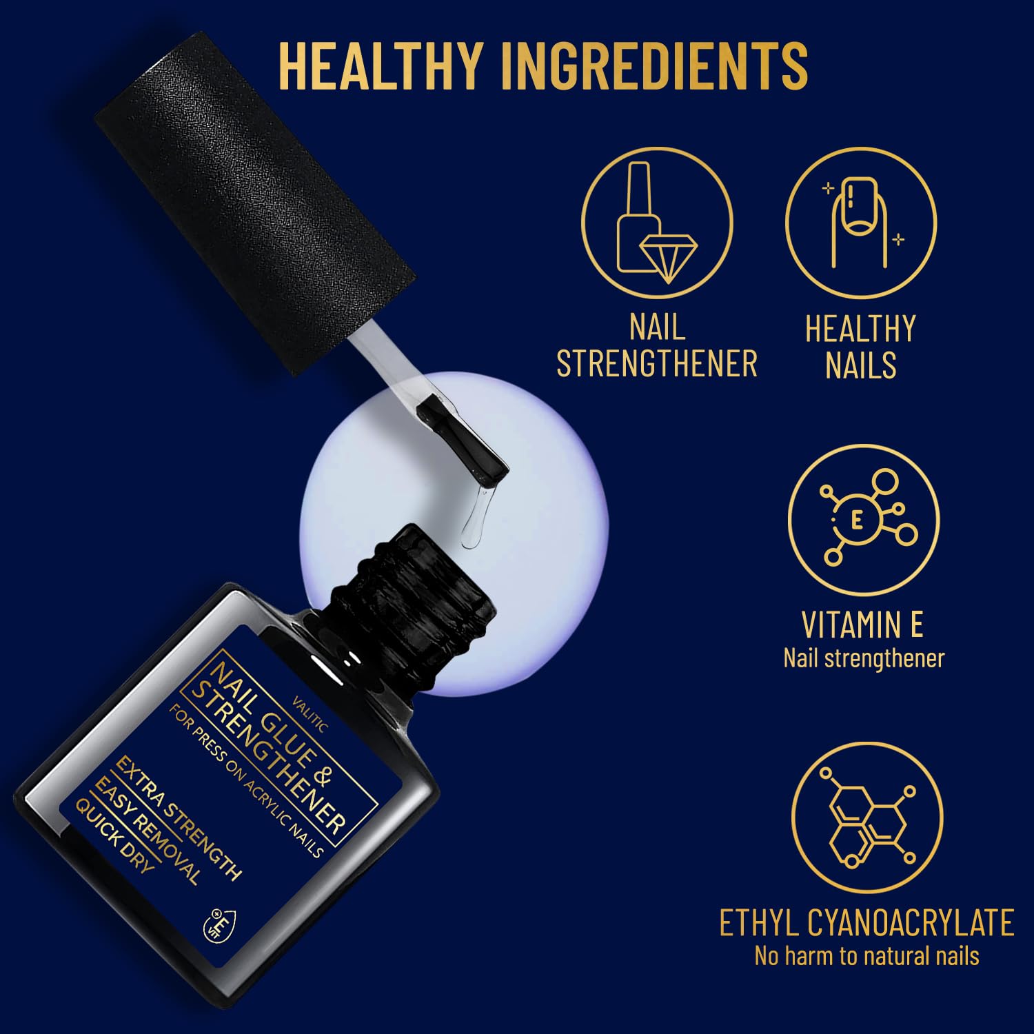 Thumbnail 3 de Valitic Strong Nail Glue 2 Pack ๐