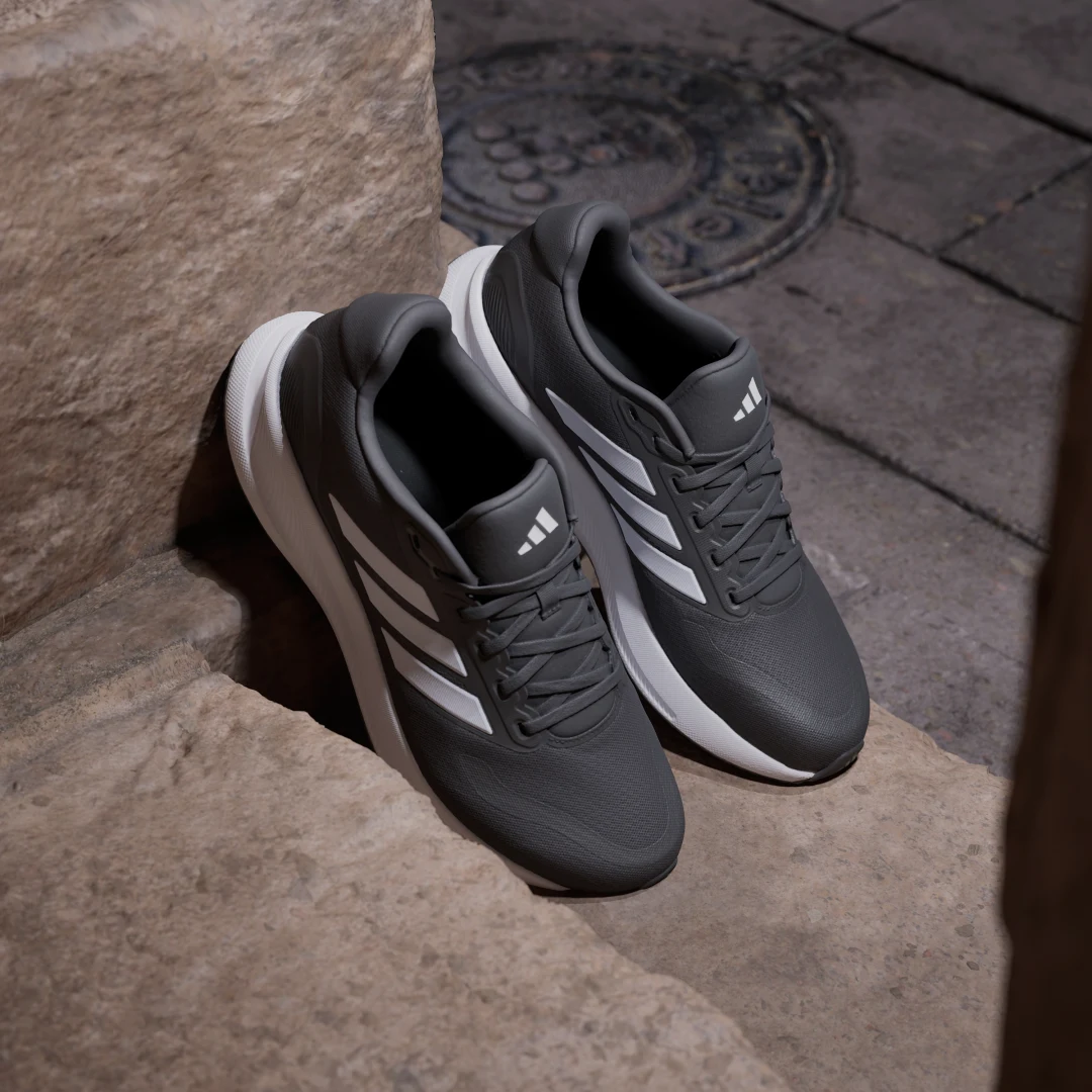 Detalle 2 de Adidas Runfalcon 5 Wide Running – Zapatilla de running con ancho extra en negro