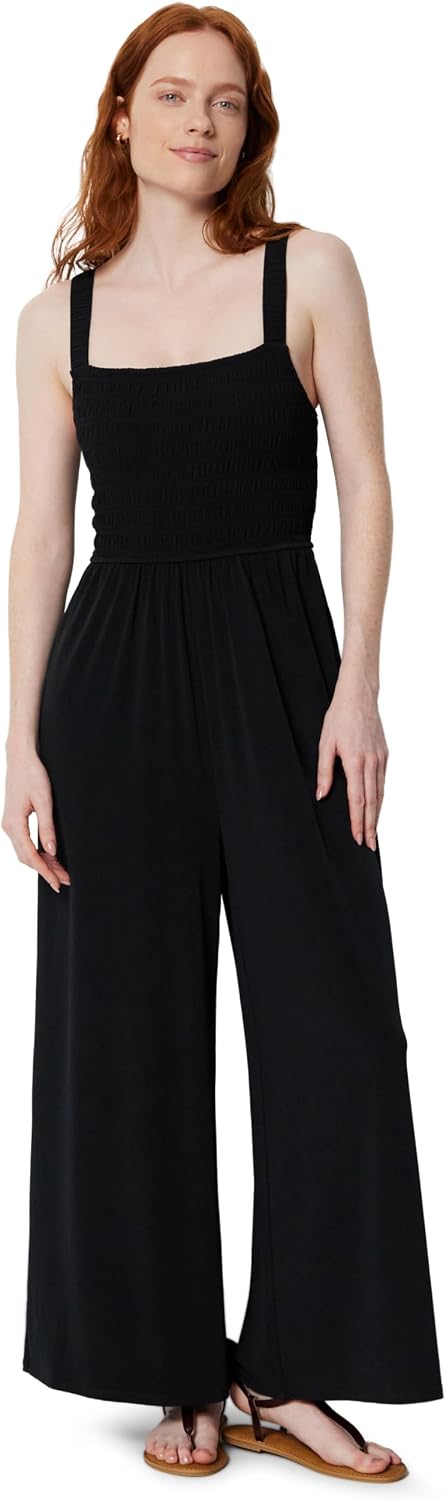 Detalle de Amazon Essentials Women's Square Neck Wide Leg Sleeveless Jumpsuit
