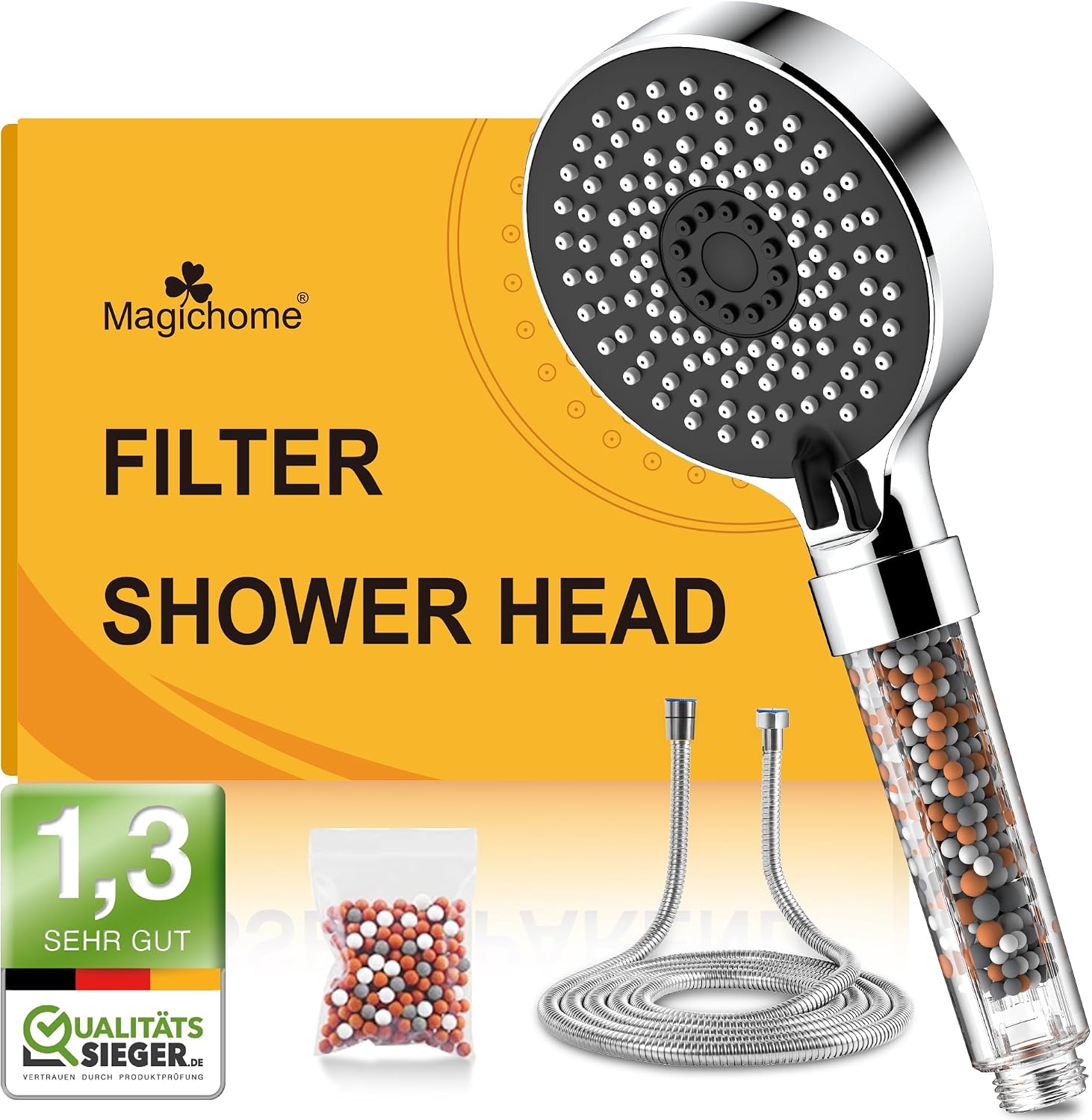 Thumbnail 6 de Magichome pommeau de douche 11 cm à filtre