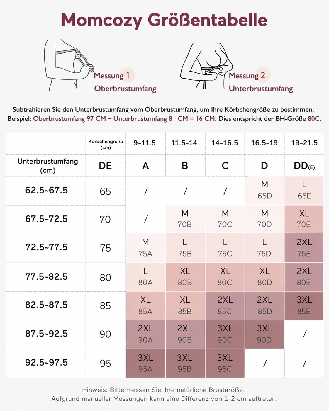 Detalle 2 de Momcozy Still-BH ohne Bügel – Nahtloser Still-Bralette für Schwangerschaft, Stillzeit und Alltag