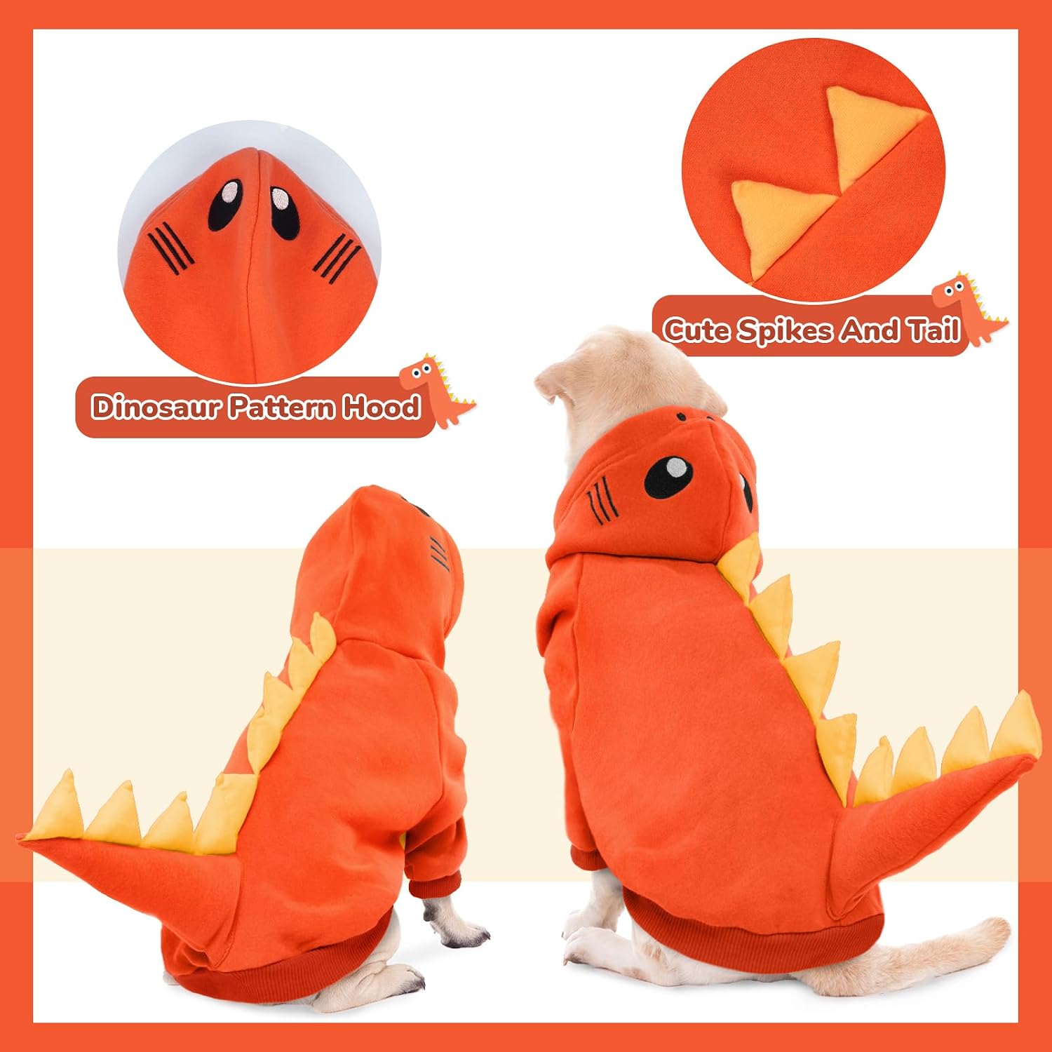 Thumbnail 4 de Lelepet Dinosaur Dog Costume for Large Dogs