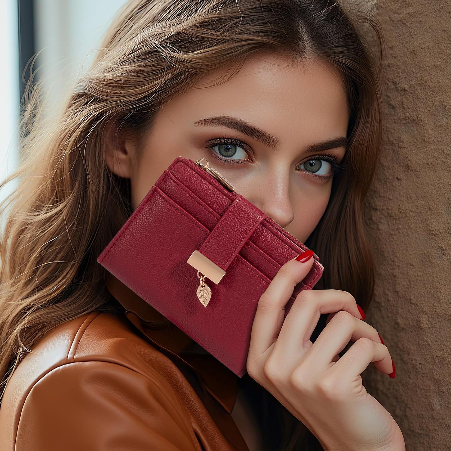 Thumbnail 5 de Pomelo Best Women's RFID Wallet compact bi-fold purse