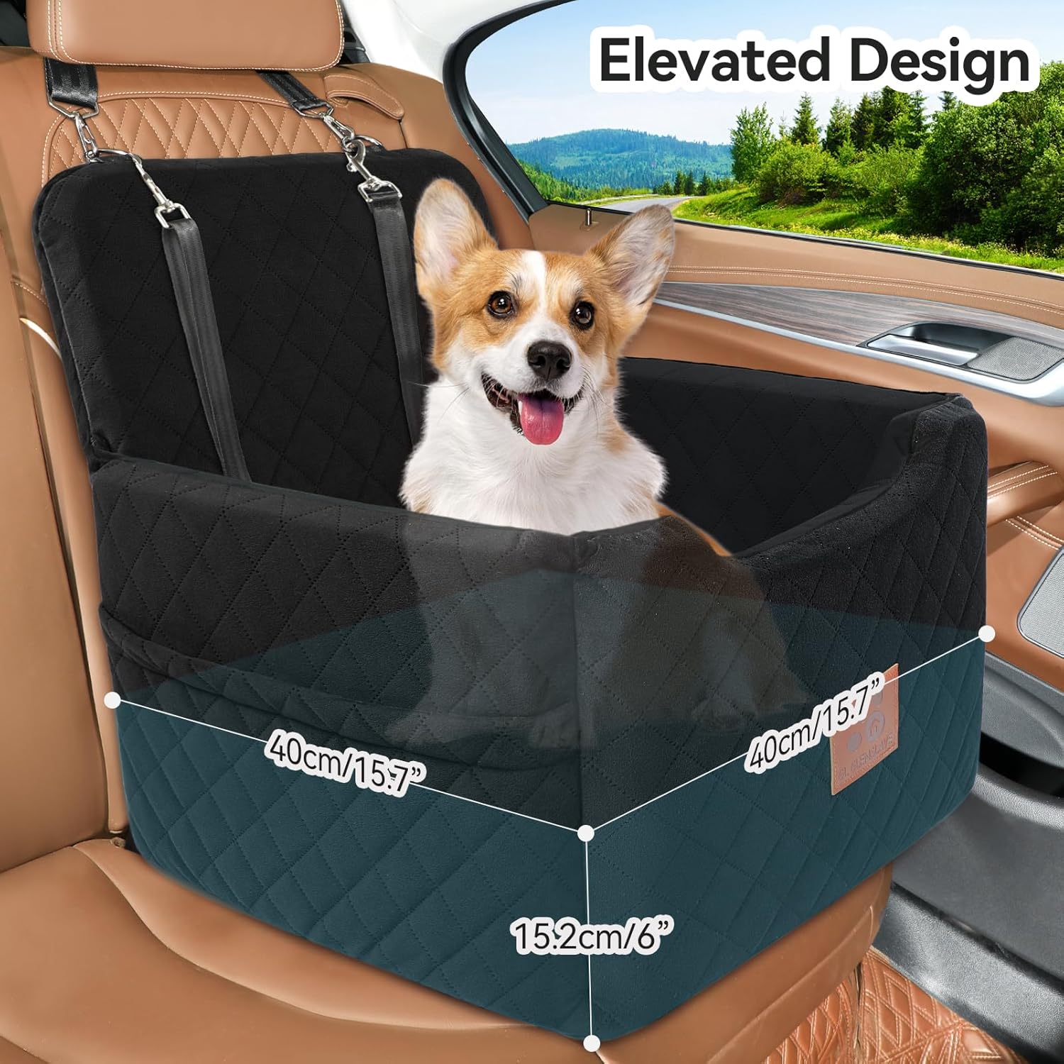 Detalle de GL GLENSLAVE Autositz Hunde bis 15 kg