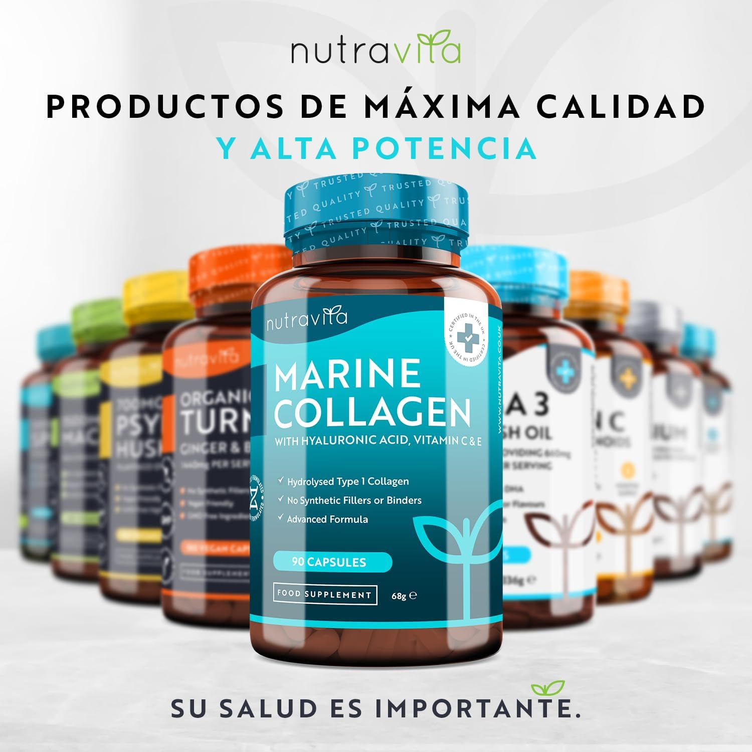 Thumbnail 6 de Nutravita Super Fuerza Colágeno Marino 1000 mg