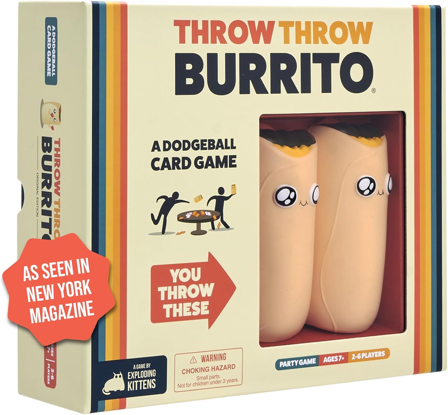 Detalle de Exploding Kittens Throw Throw Burrito Gioco di carte