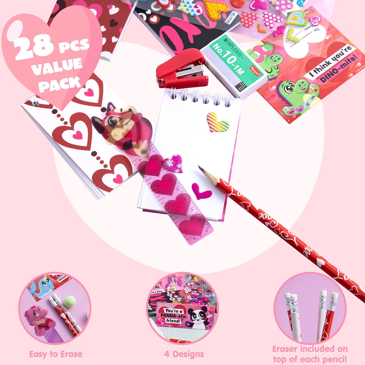 Thumbnail 2 de JOYIN Valentine's Day Stationery 28-pack ✏