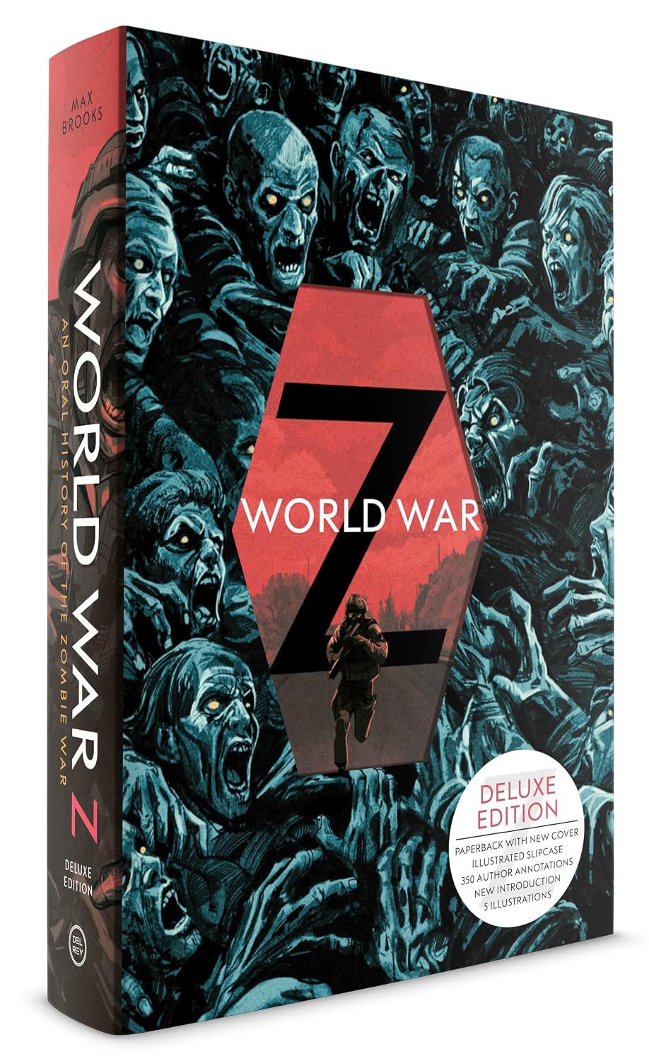 Detalle de World War Z (Deluxe Slipcase Edition): An Oral History of the Zombie War – boek, 384 pagina’s