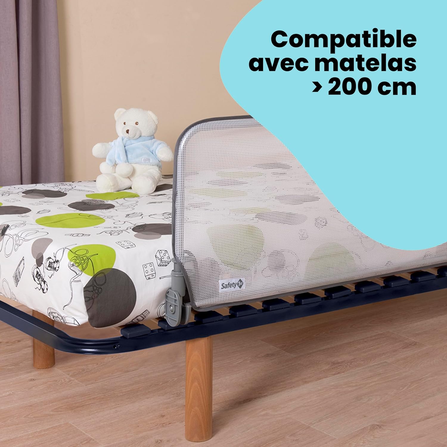 Detalle de Safety 1st Barrière de lit 150 cm