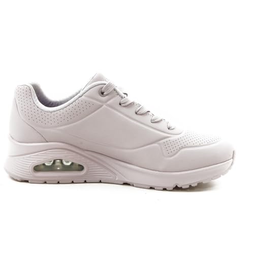 Thumbnail 4 de Skechers Damen Uno Stand On Air Sneakers – Lavender Durabuck Mesh, Größe 40 EU