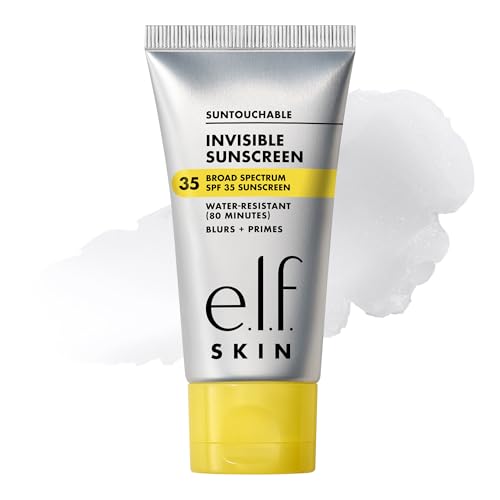 Detalle de e.l.f. SKIN Suntouchable Invisible SPF 35 Sunscreen: Invisible Gel that Doubles as a Primer