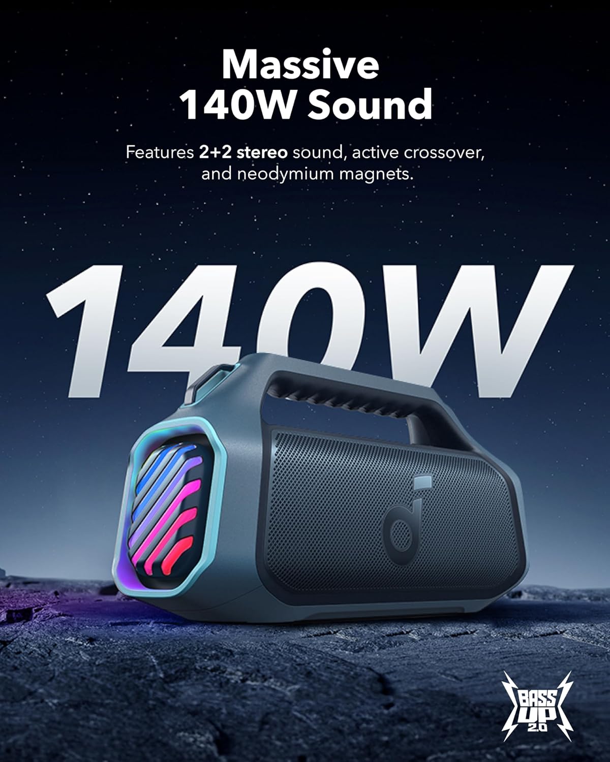 Thumbnail 2 de Soundcore Boom 2 Plus 140 W IPX7