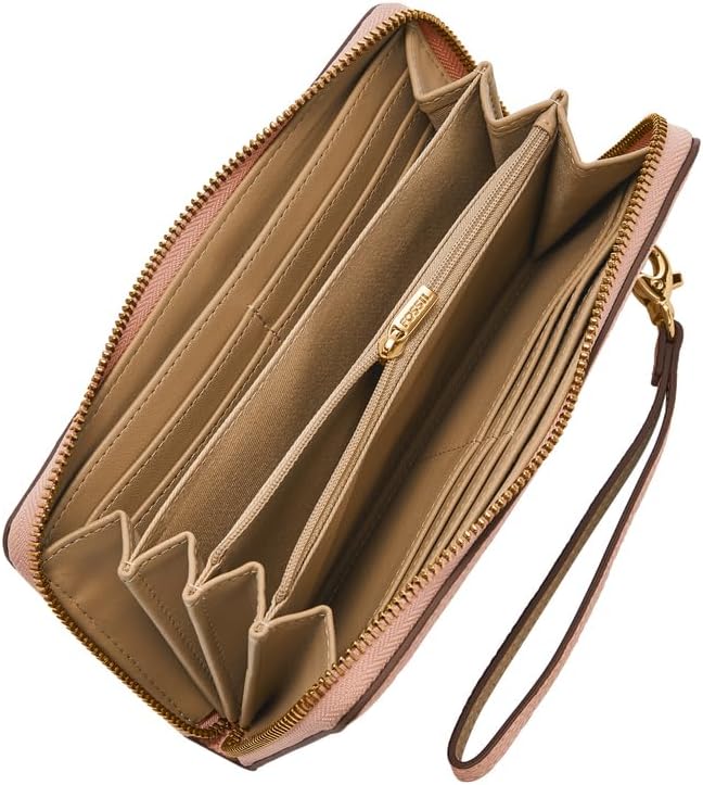 Thumbnail 1 de FOSSIL Clutch aus Echtleder – kompakte Organisation mit umlaufendem Reißverschluss