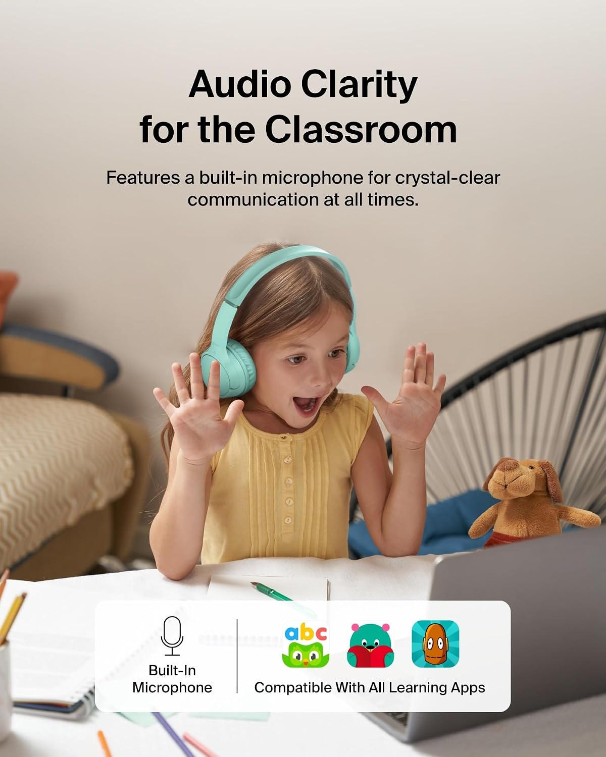 Thumbnail 4 de Belkin SoundForm Mini 30H Kids Headphones