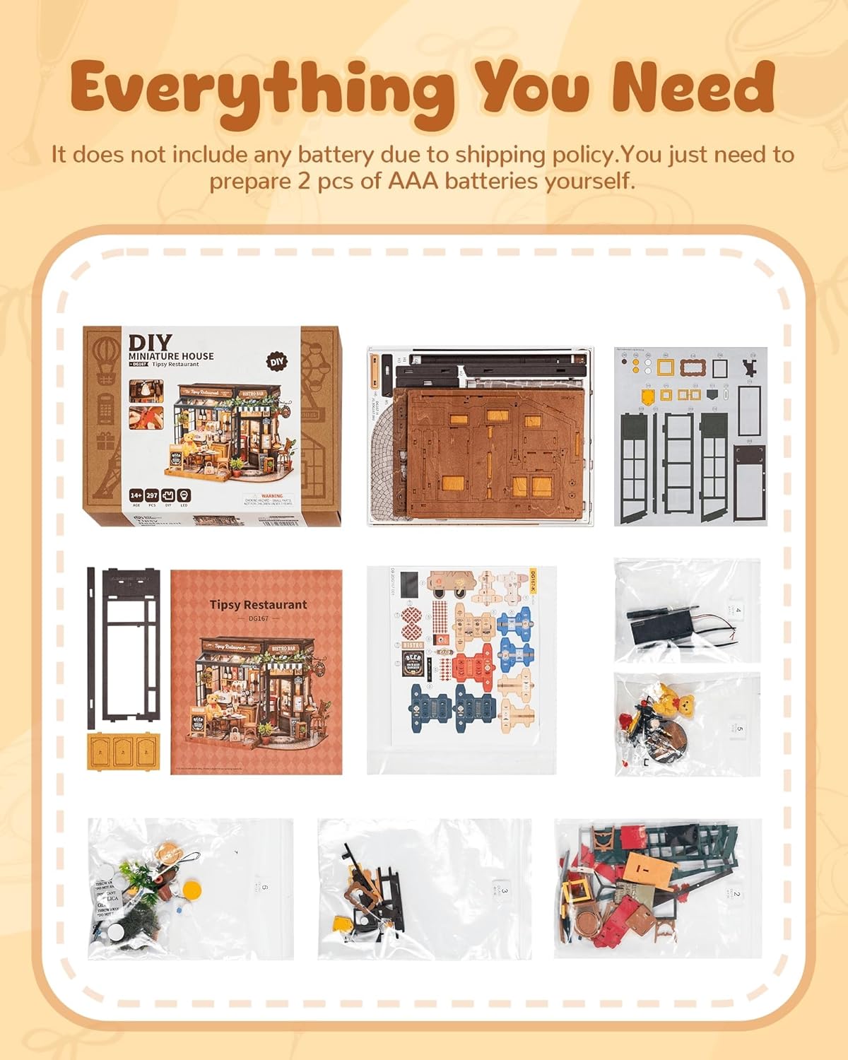 Thumbnail 6 de rowood Tipsy Restaurant casa bambole 5 ore 🏡