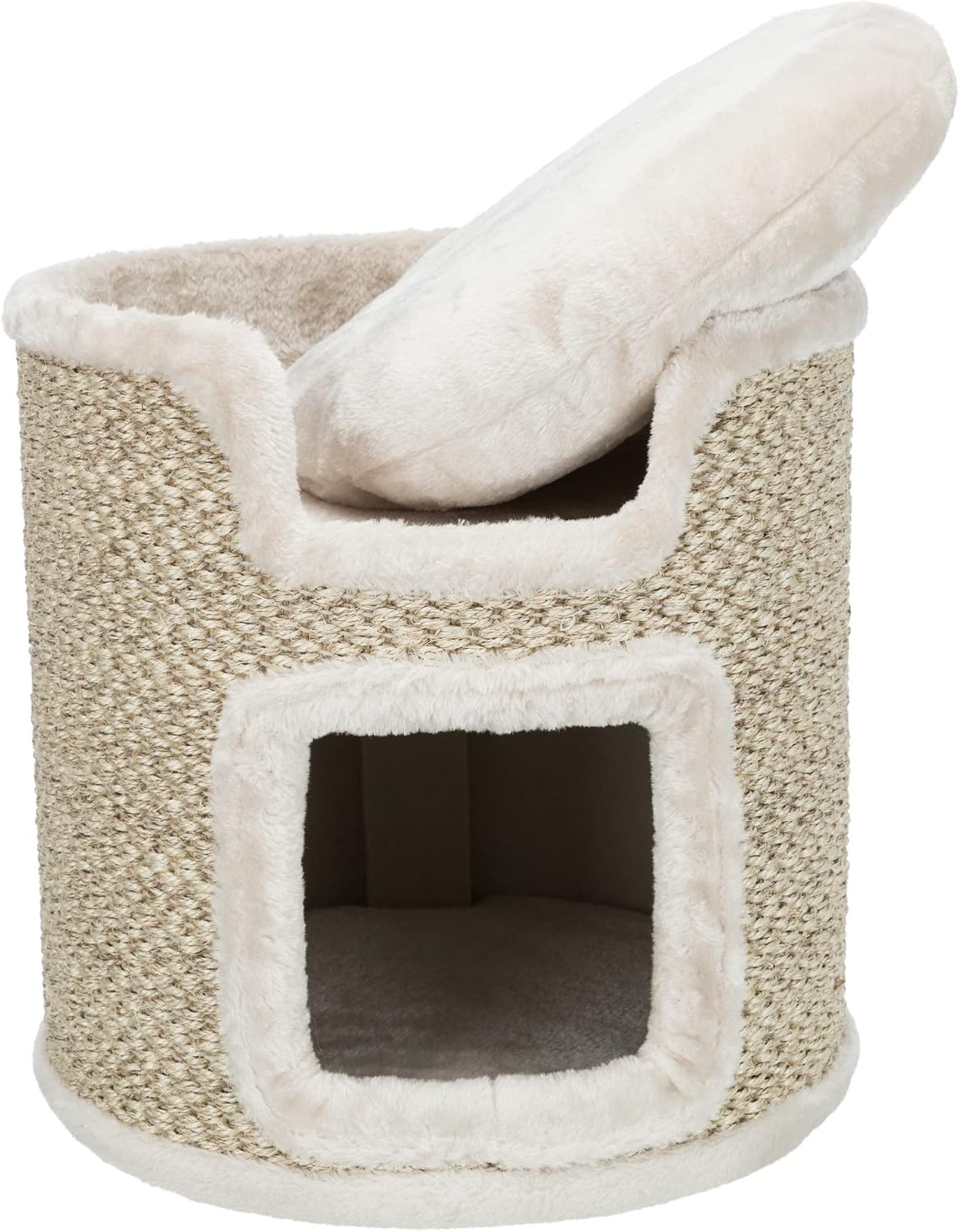 Thumbnail 6 de TRIXIE Tower Ria kattenkrabmeubel 37 cm met sisal en pluche, lichtgrijs/naturel
