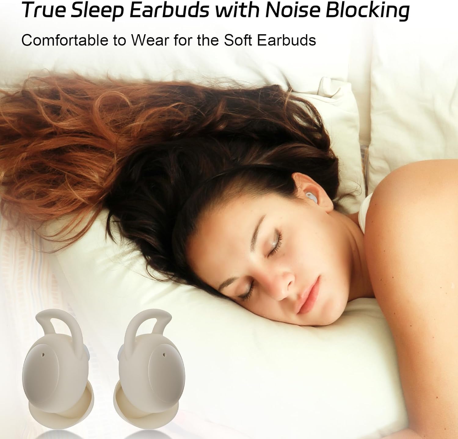 Thumbnail 1 de esonstyle Invisible Sleep Headphones: Comfortable Sleep Earbuds for Side Sleepers