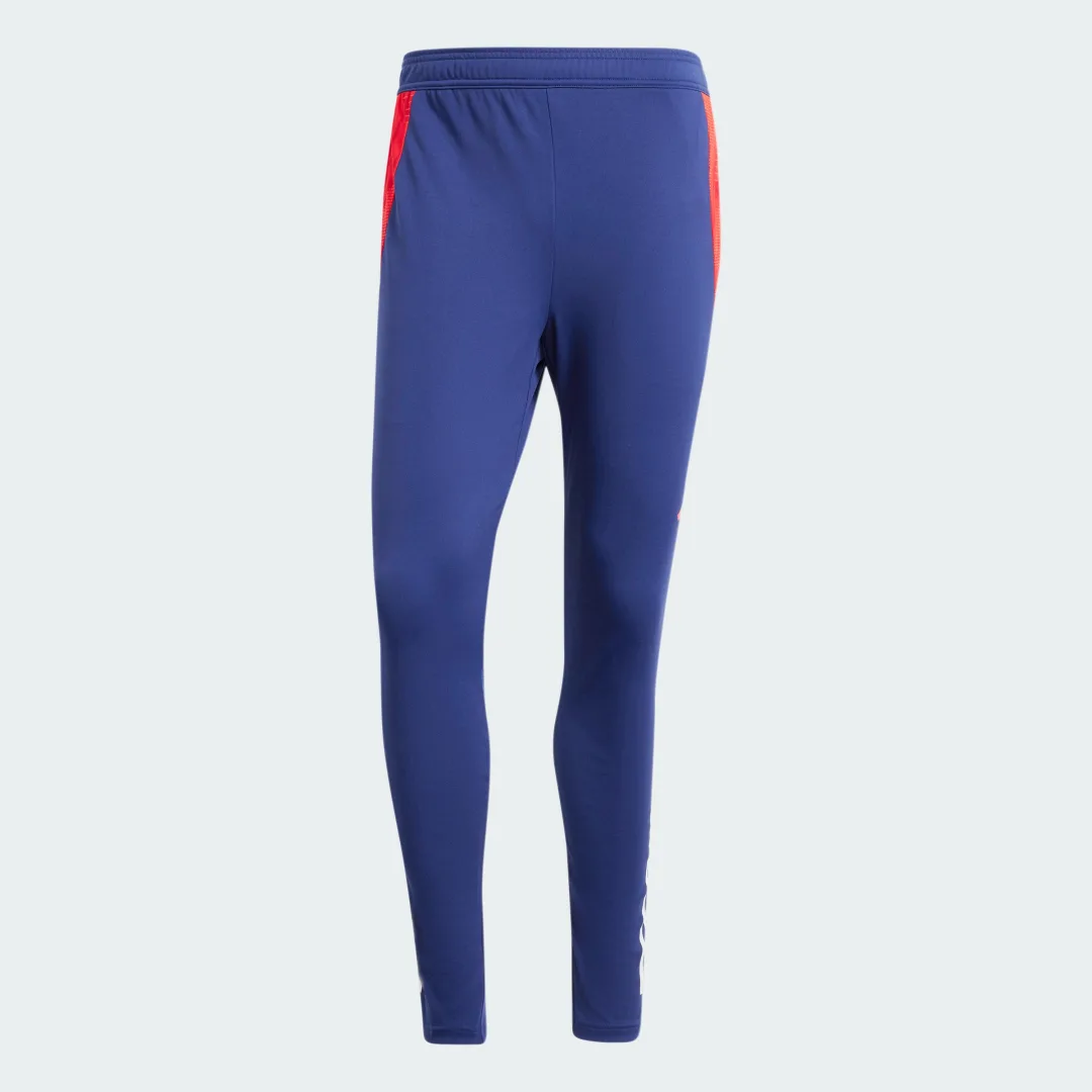 Detalle 2 de Pantalón entrenamiento Olympique de Lyon Tiro 24 de Adidas – azul