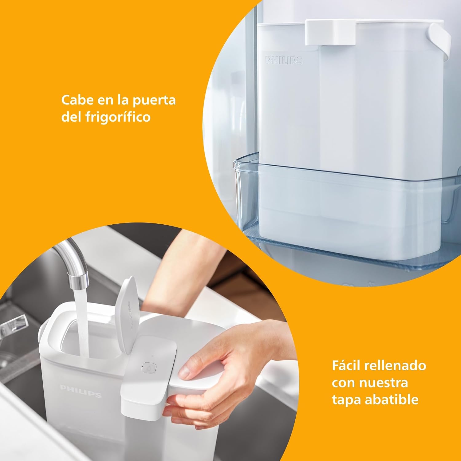 Thumbnail 4 de Philips Water Filtro repuesto Instant pack de 3 💧