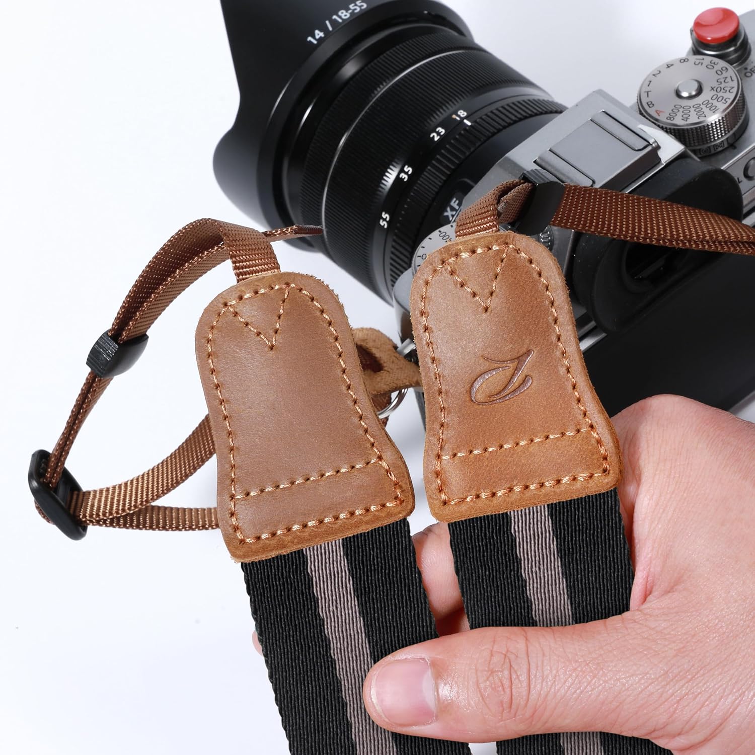 Thumbnail 3 de Padwa Lifestyle Gestreifter Kameragurt 1,5" – robust, verstellbar und komfortabel