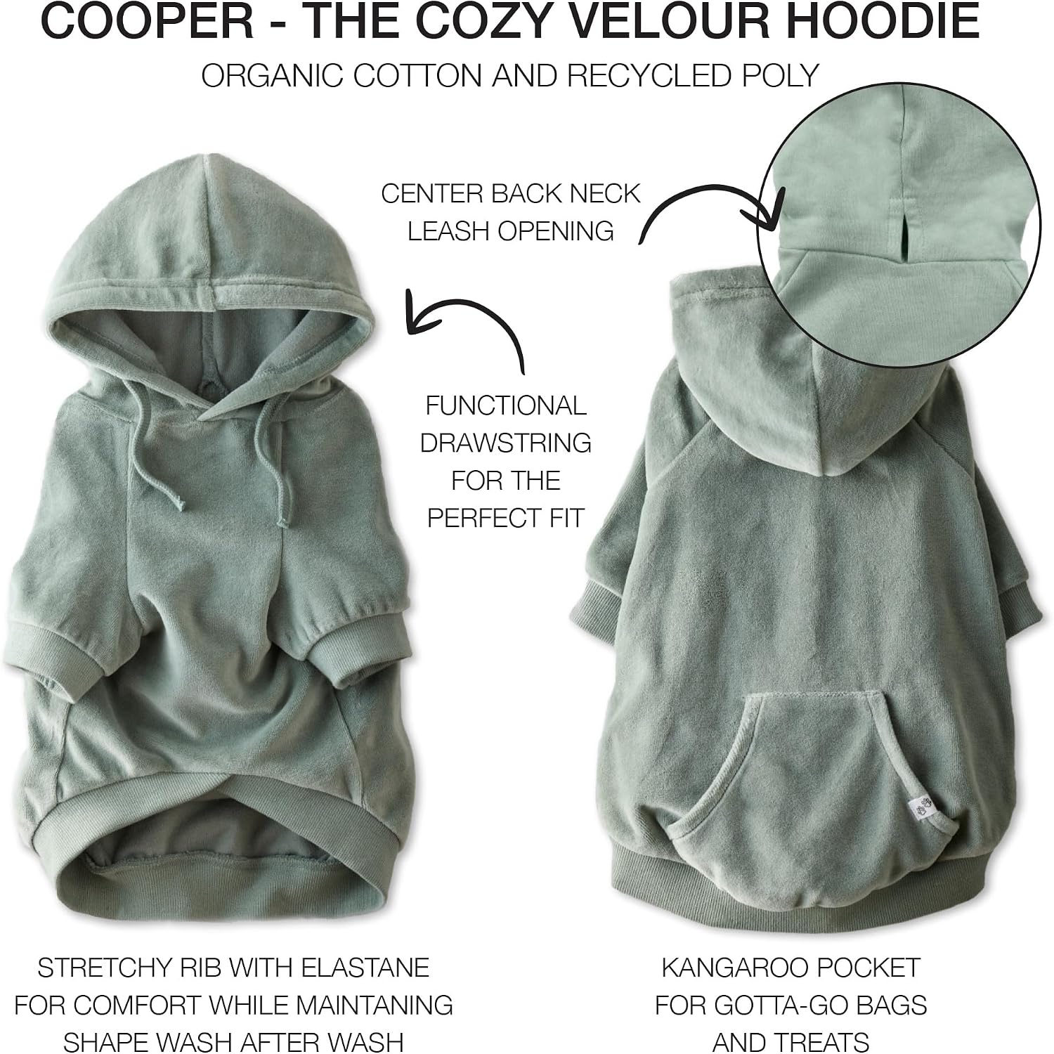 Detalle de Pet Passion Dog Hoodie XX-Small