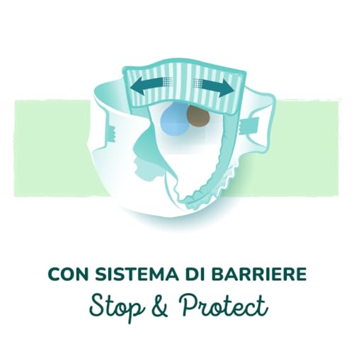 Thumbnail 5 de Pampers Protezione Pura Taglia 4 (7-18 kg) — Pannolini ipoallergenici, Stop&Protect e 76 pezzi