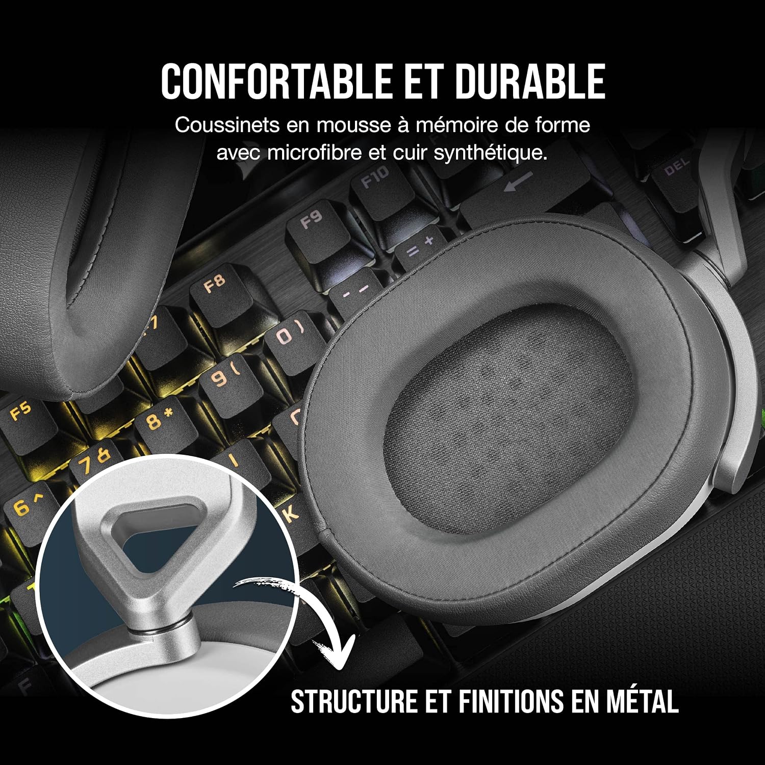 Thumbnail 4 de Corsair HS65 Surround, casque gaming 7.1