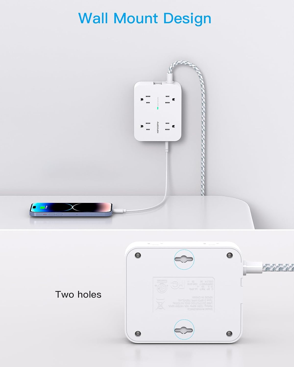 Thumbnail 5 de HANYCONY Power Strip 5 ft ๐