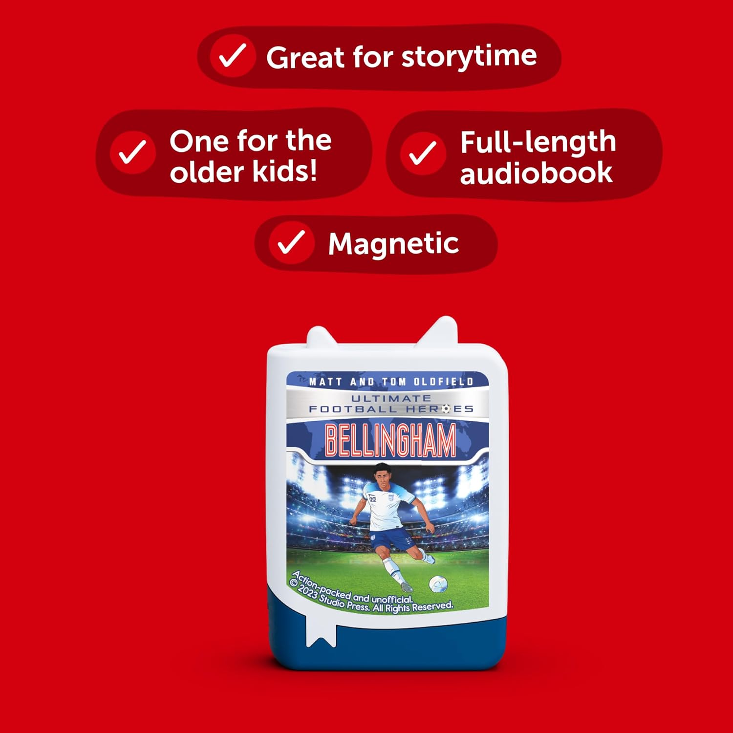 Thumbnail 1 de tonies Ultimate Football Heroes: Bellingham (full-length audio book)